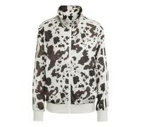 adidas Originals - Top sportivo in raso con stampa pezzata-Multicolore S