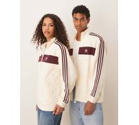 adidas Originals - Giacca sportiva rétro color crema-Bianco M