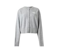 ADIDAS ORIGINALS Giacchetta 'Essentials' grigio sfumato / bianco Donna - Abbigliamento - Pullover e cardigan - Maglioni - Cardigan ADIDAS ORIGINALS L