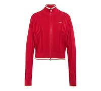 ADIDAS ORIGINALS Giacchetta 'Firebird' beige / rosso Donna - Abbigliamento - Taglie comode - Pullover e cardigan - Cardigan ADIDAS ORIGINALS L