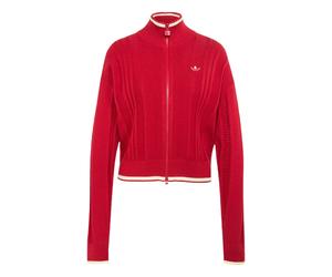 ADIDAS ORIGINALS Giacchetta 'Firebird' beige / rosso Donna - Abbigliamento - Taglie comode - Pullover e cardigan - Cardigan ADIDAS ORIGINALS L
