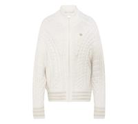 ADIDAS ORIGINALS Giacchetta 'Firebird' crema / bianco Donna - Abbigliamento - Taglie comode - Pullover e cardigan - Cardigan ADIDAS ORIGINALS XL