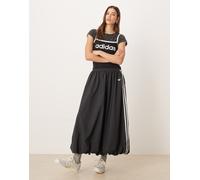 adidas Originals - Gonna lunga a palloncino nera-Nero 48