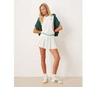 adidas Originals - Grand Slam - Gonna da tennis bianca-Bianco XS