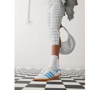 adidas Originals - Hamburg - Sneakers bianche e blu-Bianco 38