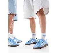adidas Originals - Handball Spezial - Sneakers azzurre con suola in gomma-Blu 40 2/3