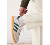 adidas Originals - Handball Spezial - Sneakers color panna e verdi-Bianco 40