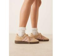 adidas Originals - Handball Spezial - Sneakers marrone chiaro e rosa 42