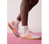 adidas Originals - Handball Spezial - Sneakers rosa e arancioni-Rosso 39 1/3