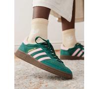 adidas Originals - Handball Spezial - Sneakers verde scuro e rosa 38 2/3