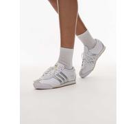 adidas Originals - Italia - Sneakers bianche e argento metallizzato-Bianco 39 1/3