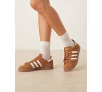 adidas Originals - Jabbar - Sneakers marroni e color crema-Marrone 41 1/3
