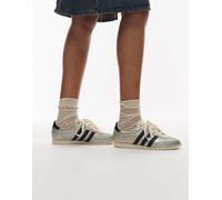 adidas Originals - Japan - Sneakers argento metallizzato e nere 42 2/3