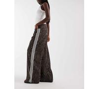 adidas Originals - Jeans ampi marrone scuro pitonato W36