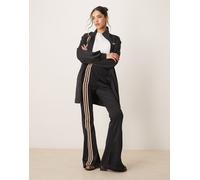 adidas Originals - Leggings a zampa stile balletto neri-Nero S