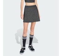 ADIDAS ORIGINALS LUREXÂ® MINI SKIRT Black / Silver Metallic M
