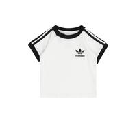 ADIDAS ORIGINALS Maglietta '3-Stripes Tee' nero / bianco Bambini ADIDAS ORIGINALS 68