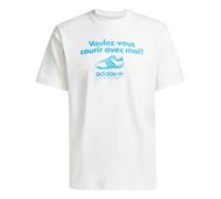 ADIDAS ORIGINALS Maglietta acqua / bianco Uomo ADIDAS ORIGINALS S acqua / bianco