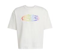 ADIDAS ORIGINALS Maglietta 'Adidas x Jeremy Scott' blu chiaro / lilla / rosso / bianco Donna ADIDAS ORIGINALS XL blu chiaro / lilla / rosso / bianco