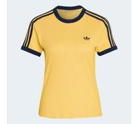 adidas Originals - Heather 3s Cali - T-shirt color vaniglia/oro acceso-Giallo 2XL