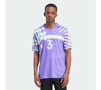 ADIDAS ORIGINALS Maglietta 'Nuwave 90s' crema / blu chiaro / giallo chiaro / lavanda, Taglia L