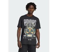adidas Originals - Marvel Thanos - T-shirt da uomo nera-Nero L