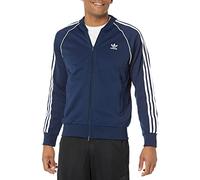adidas Originals Men's Adicolor Classics Superstar Track Jacket, Night Indigo/White, Medium