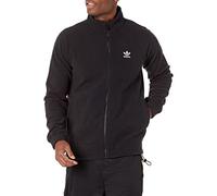 adidas Originals Men's Adicolor Trefoil Teddyfleece Jacket, Black, X-Large