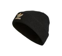 adidas Originals Men's Originals Trefoil Beanie, Cappello Uomo, Nero/Oro Metallico 2, Taglia Unica