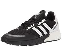 adidas Originals Men's Zx 1K Boost Sneaker, Black/White/Black Silver Metallic, 11.5