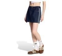Adidas Originals Mid Rise Denim Skirt Blu 36 Donna