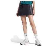Adidas Originals Mid Rise Denim Skirt Nero 38 Donna