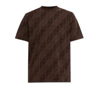 Adidas Originals - Monogram AOP Tee - - Tops - Uomo - Marrone - XL
