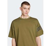adidas Originals - Neuclassics - T-shirt color oliva focus-Verde XL
