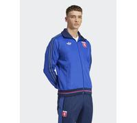 Adidas Olympique De Lyon Anniversary Tracksuit Jacket Blu L Uomo