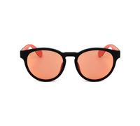 Adidas Originals Or0025 Sunglasses Unisex Nero Rotondo Red 52mm