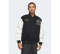 adidas Originals - Originals - Giacca da basket nera-Nero S