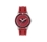 ADIDAS ORIGINALS Orologio analogico 'EXPRESSION ONE' rosso carminio / nero / argento Donna ADIDAS ORIGINALS One Size