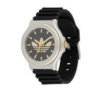 ADIDAS ORIGINALS Orologio analogico 'EXPRESSION THREE' nero / argento Donna ADIDAS ORIGINALS One Size