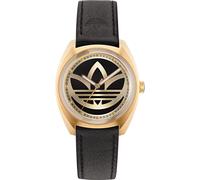 ADIDAS ORIGINALS Orologio analogico oro / nero Donna ADIDAS ORIGINALS One Size oro / nero