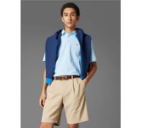 adidas Originals - Pantaloncini da golf a pieghe beige in maglia twistknit-Neutro 34in