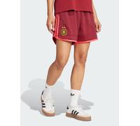 adidas Originals - Pantaloncini della Germania color bordeaux team coll 2-Rosso M