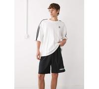 adidas Originals - Pantaloncini neri e verdi-Nero XS