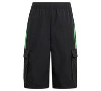 Adidas Originals X Minecraft Cargo Shorts unisex Pantaloncini - Nero - Nylon - Foot Locker Black 129 - 134 CM