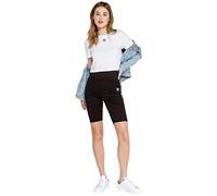 adidas Originals Pantaloni corti a vita alta Adicolor Classics da donna Plus Size, nero, S