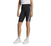 adidas Originals Pantaloni corti a vita alta Adicolor Classics da donna Plus Size, nero, S