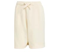 adidas Originals - Pantaloncini della tuta color panna con logo lineare-Bianco M