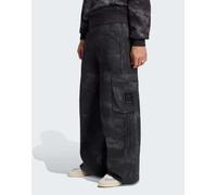 Mens adidas Pantaloni Camo - Nero, nero M