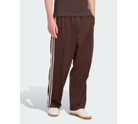 adidas Originals - Pantaloni sportivi larghi color caffè aurora-Marrone XS