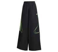 Adidas Teamgeist Adicolor Oversized Donna - Pantaloni Nero - Taglia 42 - Poly Mesh Black 42